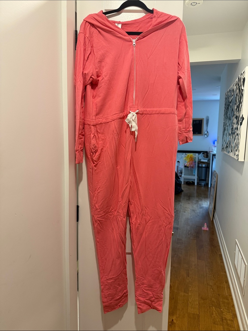 Smash + Tess Coral Hooded Kids One-Piece Jumpsuit